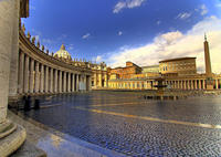 Plaza de San Pedro, Roma.